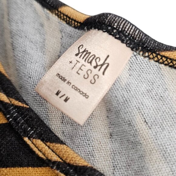 Smash + Tess Womens The Sweater Weather Dress, Teresa Tiger, Tunic, Pockets, M - Picture 5 of 9